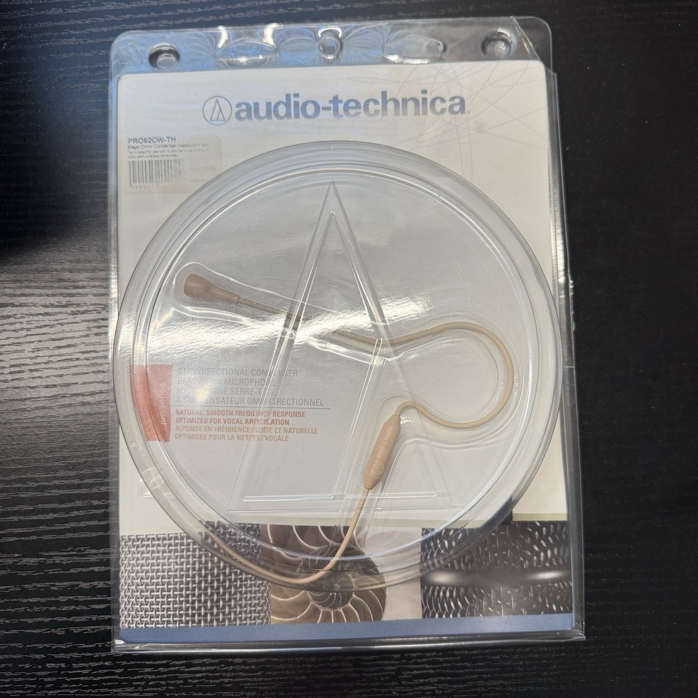 Audio-Technica PRO 92cW-TH Wireless Headset Condenser Microphone Beige